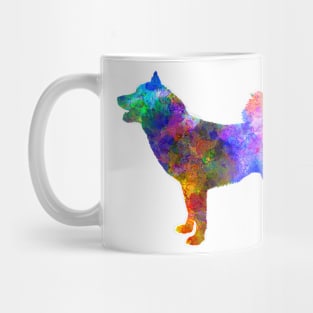 Greenland Dog in watercolor Mug